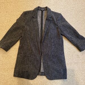 Express blazer, dark Heather grey, size M